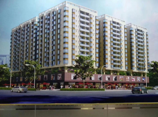 振興花園單間公寓：34.42㎡均價8000元