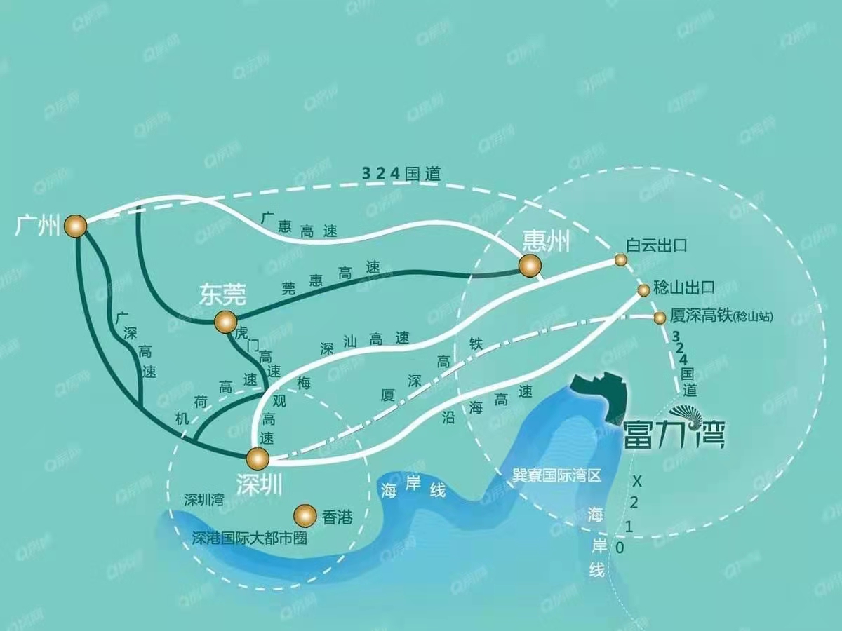 富力灣，富茂海濱城均價(jià)7000元/平